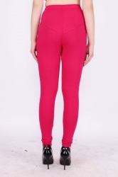 Ruby Color Churidar Leggings